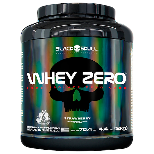 Whey Protein Isolado Black Skull - Whey Zero - Morango - 2kg é boa?