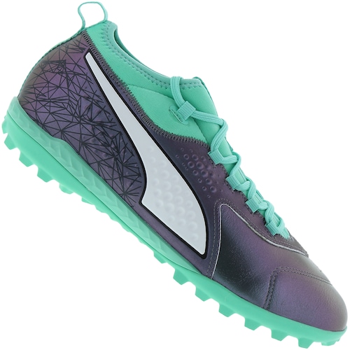 chuteira society puma one 3 lth bdp masculina