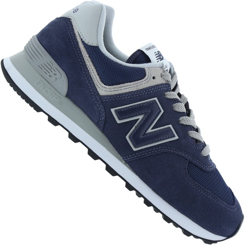 Tenis New Balance Wl574 Feminino Azul Escuro Menor Preco Com