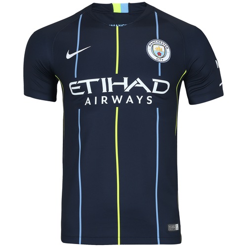 Camisa Manchester City II 18/19 Nike - Masculina Menor preço em Camisa Manchester City II 18/19 Nike - Masculina