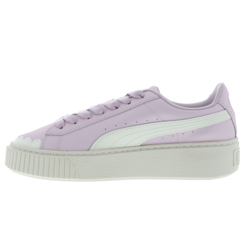 tênis puma basket platform scallop feminino