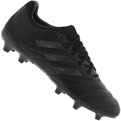 chuteira de campo adidas preta
