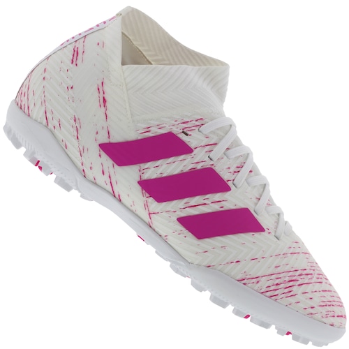 chuteira rosa adidas netshoes