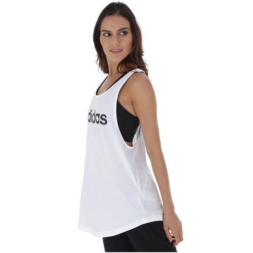 Camiseta Regata adidas Essentials Linear Loos TK - Feminina é boa?