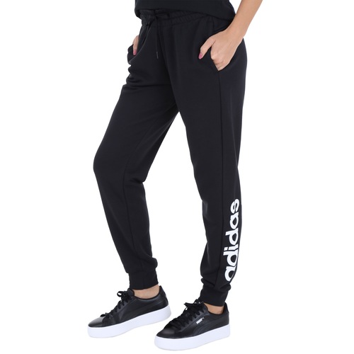 Calça Moletinho adidas Linear Essentials - Feminina - Video 1