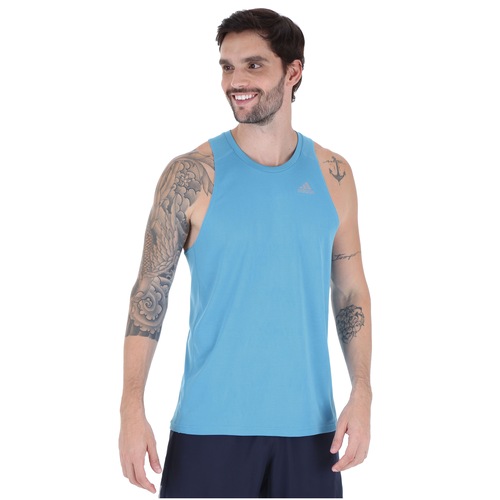 Camiseta Regata adidas Own The Run SNG - Masculina - Video 1