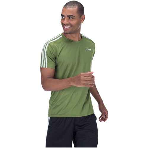 Camiseta adidas D2M 3S 19 - Masculina - Video 1