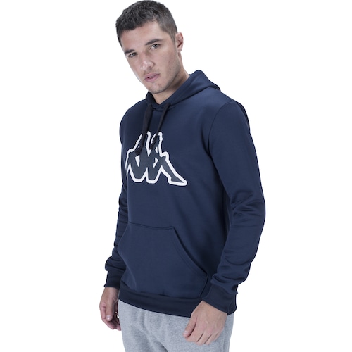 Blusão de Moletom com Capuz Kappa Flogiano - Masculino é boa?