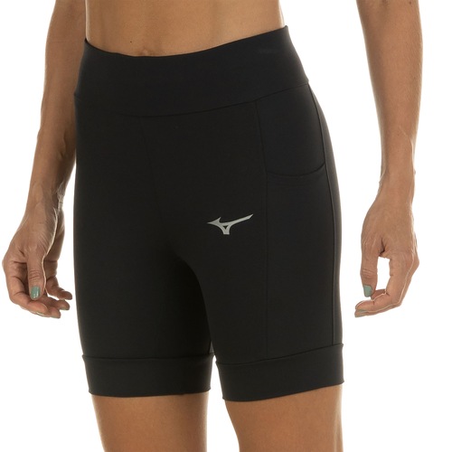 Bermuda com Proteção Solar UV Mizuno Run Tech - Feminina - Video 1