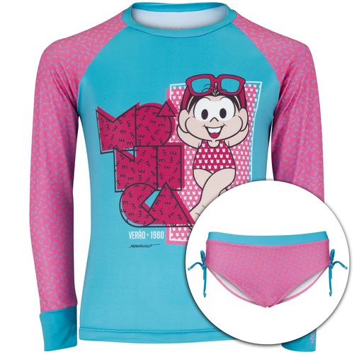 conjunto infantil proteção uv