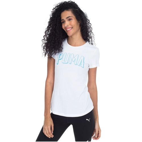 Camiseta Puma Athletics Tee - Feminina - Video 1
