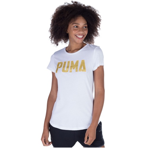 Camiseta Puma Athletics Tee - Feminina - Video 1