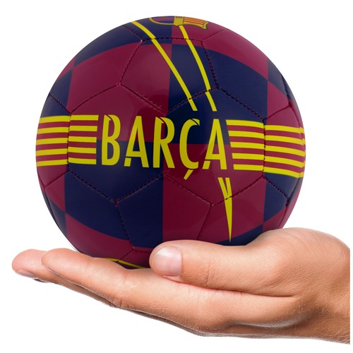 Minibola de Futebol de Campo Barcelona Skills Nike é boa?