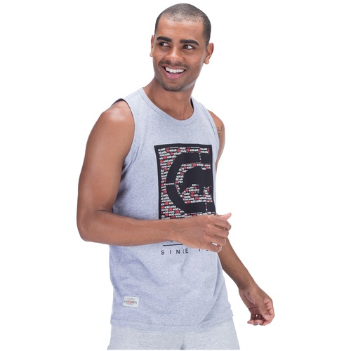Camiseta Regata Ecko Estampada E739A - Masculina - Video 1