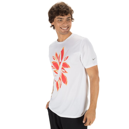 camiseta nike running masculina