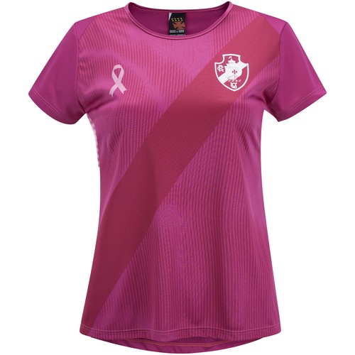 camisa feminina vasco rosa