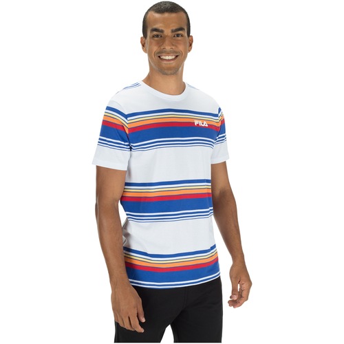 Camiseta Fila Summer Stripes - Masculina - Video 1