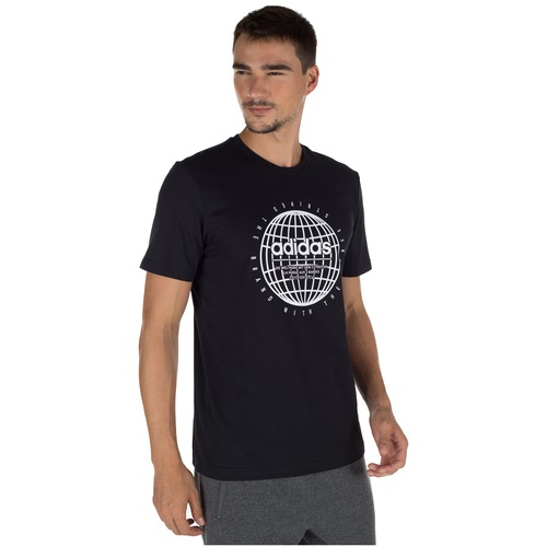 Camiseta adidas M GLB T - Masculina - Video 1