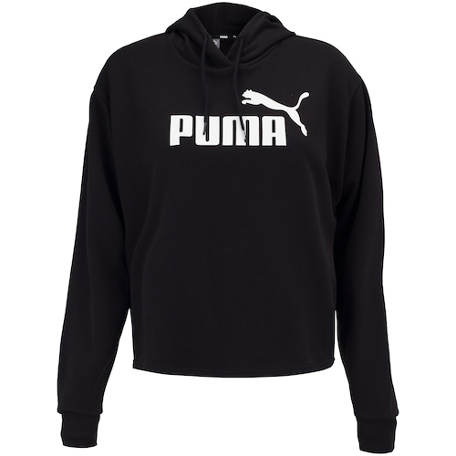 Blusão com Capuz Puma Ess Logo Cropped Hoody - Feminino é boa?