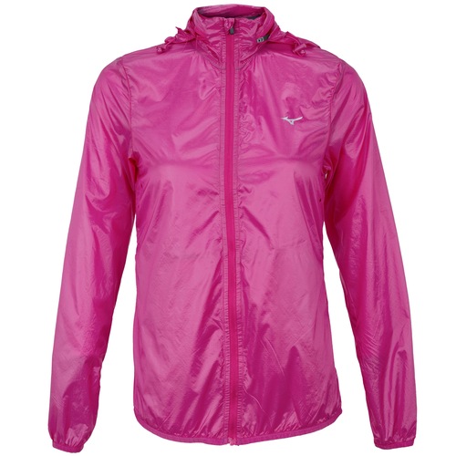 Jaqueta Corta-Vento Mizuno Run Fast Com Capuz - Feminina - Video 1