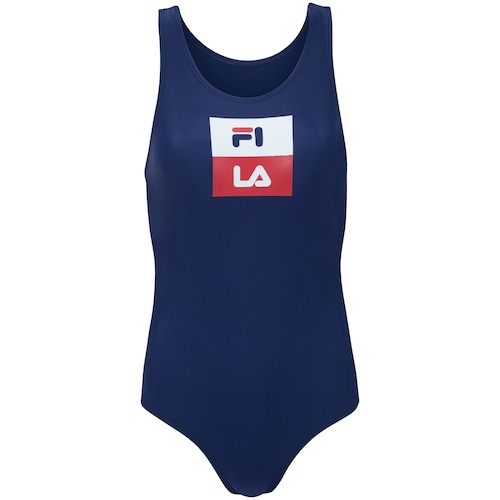 Maiô para Natação com Proteção Solar UV Fila Tri Logo II - Adulto é boa?