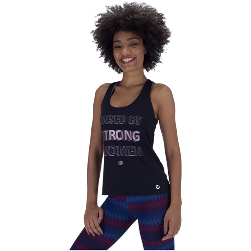 Camiseta Regata Vestem Run Lycra Preto - Feminina - Video 1