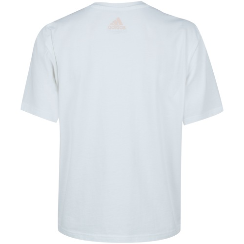 camiseta adidas big logo vazado feminina