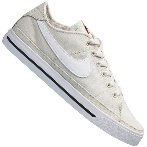 Tênis Nike Court Legacy Canvas Mid Feminino - Branco