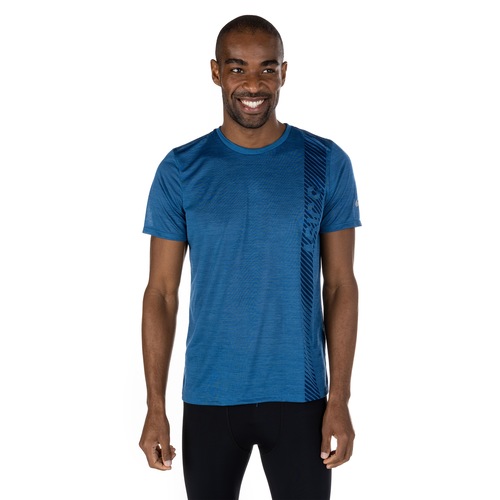 Camiseta Asics Manga Curta Logo Vertical - Masculina é boa?