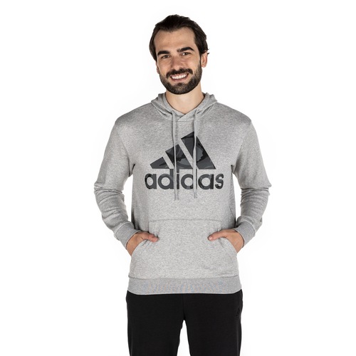 Blusão de Moletom adidas Masculino com Capuz Camuflado - Video 1