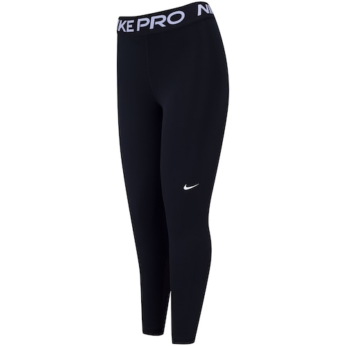 Calça Legging Nike Pro 365 Tight Fit Crop - Feminina - PRETO