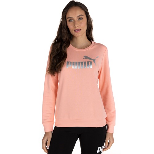 Blusão Puma Metallic Logo Crew Tr -  Feminino é boa?