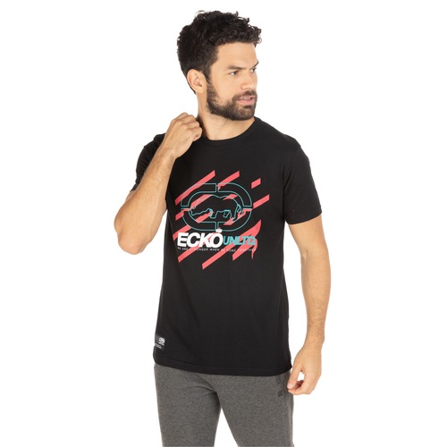 Camiseta Ecko Manga Curta Estampada K522A - Masculina - Video 1