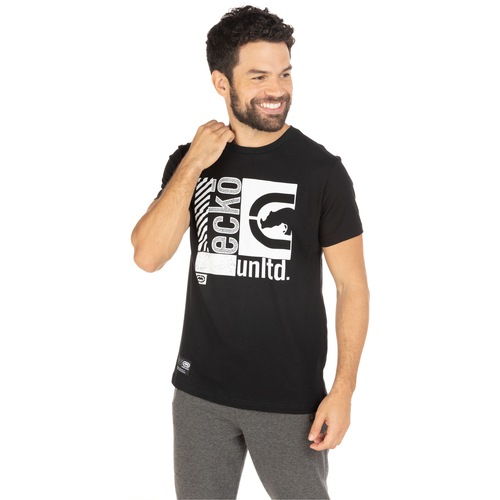 Camiseta Ecko Manga Curta Estampada K524A - Masculina Menor preço em Camiseta Ecko Manga Curta Estampada K524A - Masculina