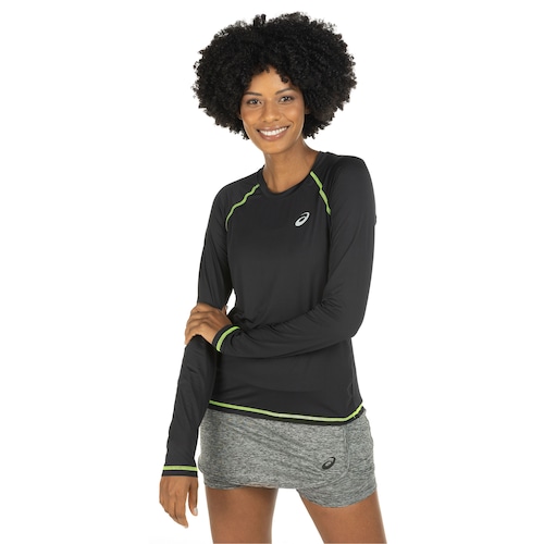 Camiseta Asics Manga Longa com Proteção UV Recorte Mesh - Feminina é ruim? Camiseta Asics Manga Longa com Proteção UV Recorte Mesh - Feminina é boa?