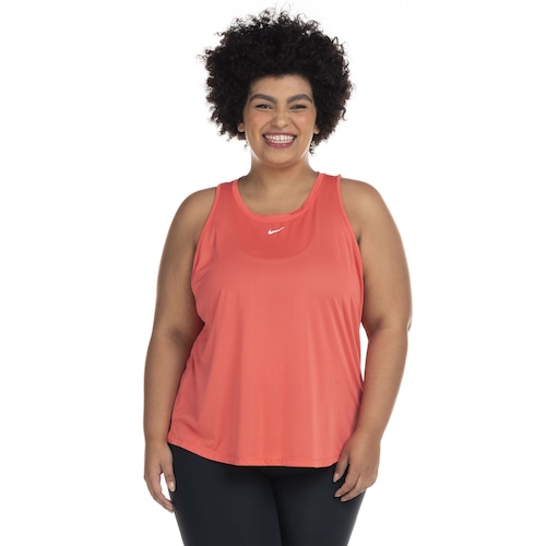 Camiseta Regata Feminina Nike Plus Size Dri-Fit One Tank - Centauro