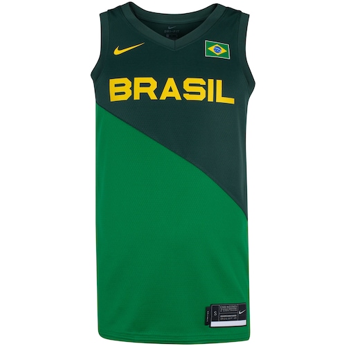 Camiseta Regata Nike Brasil Masculina Edição Limitada - VERDE