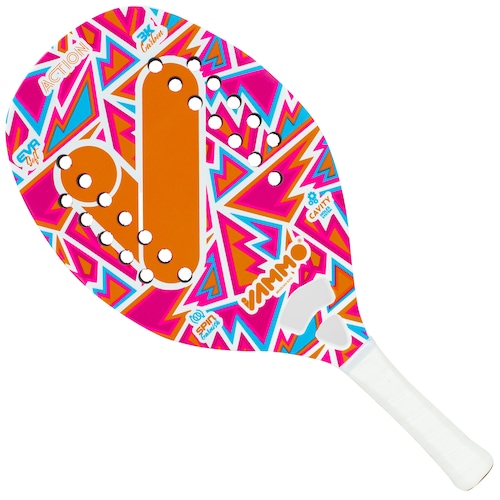 Raquete de Beach Tennis Vammo Action Lar - Adulto - Video 1