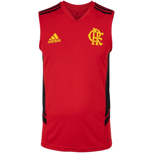 Camiseta de Treino Regata do Flamengo Comissão 22 adidas - Masculina é boa?