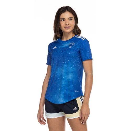 Camisa do Cruzeiro I 22 adidas - Feminina Menor preço em Camisa do Cruzeiro I 22 adidas - Feminina
