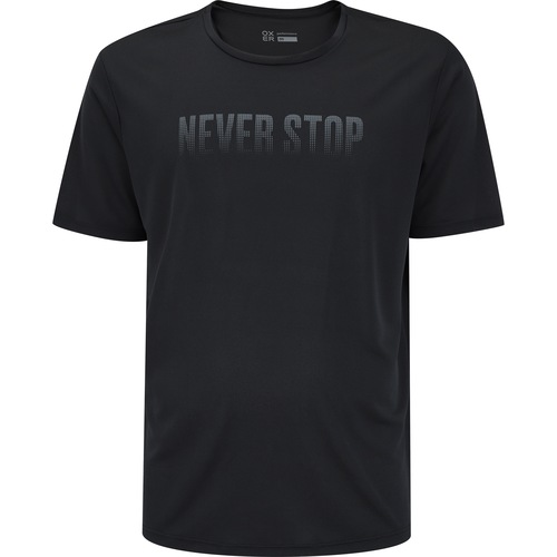 Camiseta Cava Tradicional Oxer Manga Curta Crepe Never Stop - Masculina - Video 1