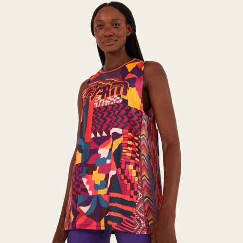 Camiseta Regata Farm Patch Grafico - Feminina é boa?