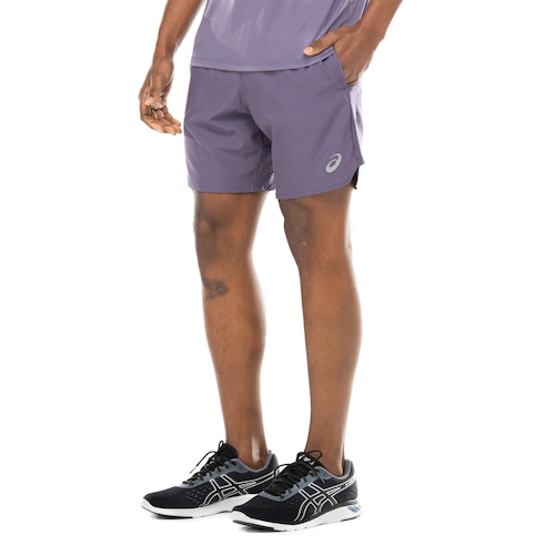 Bermuda ASICS Masculina 7" 2 Em 1 Mesh Lateral - Video 1
