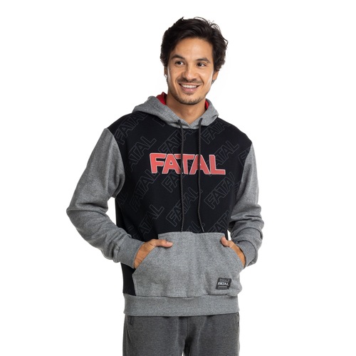 Blusão Fatal Masculino com Capuz Canguru Fec 27085 é boa?