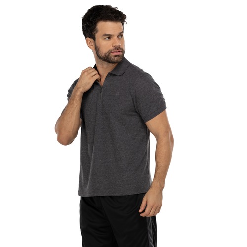 Camisa Polo Oxer Manga Curta Ziper - Masculina Menor preço em Camisa Polo Oxer Manga Curta Ziper - Masculina