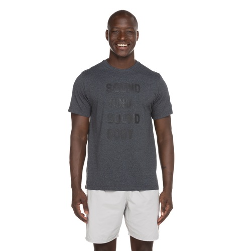 Camiseta ASICS Manga Curta Lic Sound Mind - Masculina Menor preço em Camiseta ASICS Manga Curta Lic Sound Mind - Masculina