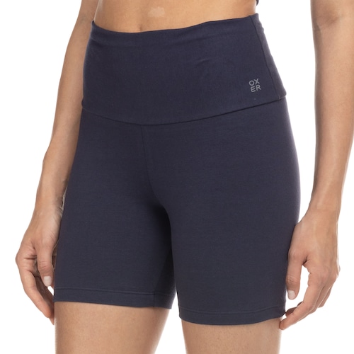 Bermuda Cós Alta e Baixa Compressão Feminina Oxer Cotton