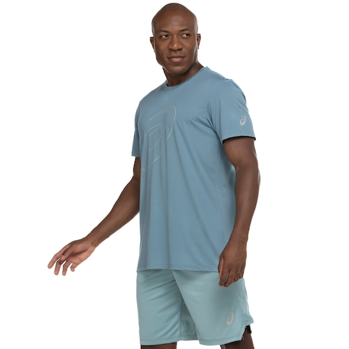 Camiseta ASICS Manga Curta Logo Espiral Crepe - Masculina é ruim? Camiseta ASICS Manga Curta Logo Espiral Crepe - Masculina é boa?