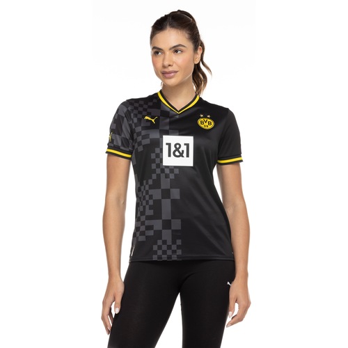 Camisa Borussia Dortmund II 22/23 Torcedor Puma - Feminina - Video 1
