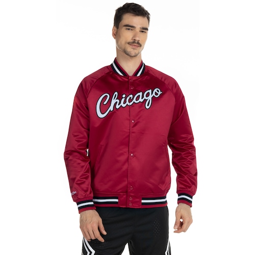 Jaqueta Chicago Bulls NBA Mitchell & Ness - Masculina - Video 1